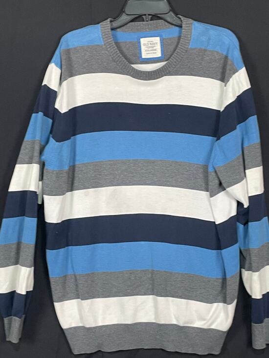 Old Navy Other - Old Navy Men's pullover striped sweater  XXL size